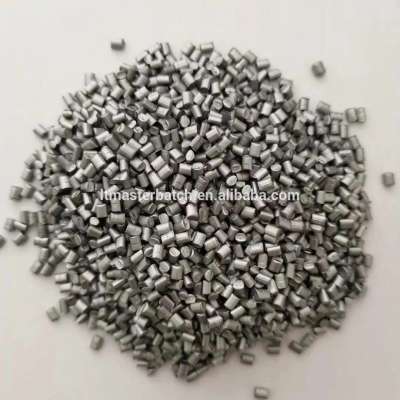 golden silver color masterbatch pellets colorful plastic raw material PE/PP resin