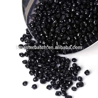 Physics stability high carbon black content PP PE ABS PS PVC plastic raw material pellets black MSDS masterbatch price