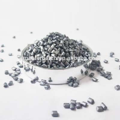 Silver masterbatch for injection , blown, extrusion with affordable price chinese supplier raw material