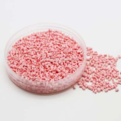 High Dispersion  Plastic Pink Color Masterbatch Raw Materials with Cheap Price in China