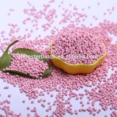 HDPE/LDPE/LLDPE Pink Color Masterbatch - blowing, injection, extrusion grades -chinese supplier -raw materials-cheap price